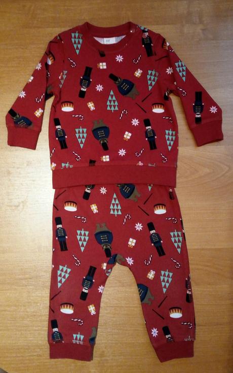 Vianočná teplákova súprava 74, h&m,74