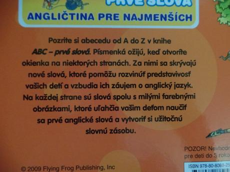 Abc angličtina pre najmenších, 