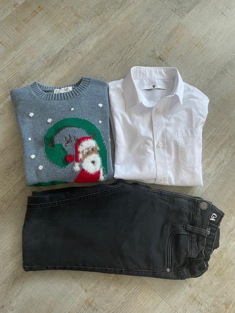 Sveter vianočný, lindex,134