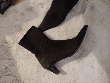 Kožené kotníkové čižmy jamie mascaro, 38