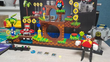 Lego sonic s krabicou ako nove, 