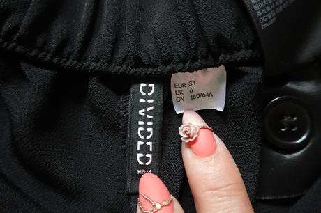 Nohavice h&m, h&m,34