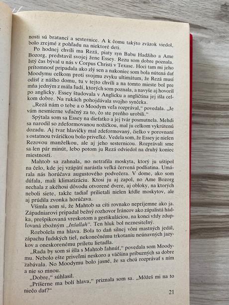 Krásna kniha. bez dcéry neodídem betty mahmoodyová,