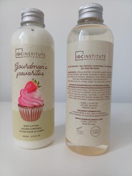 Sprchovy gél a telové mlieko, 