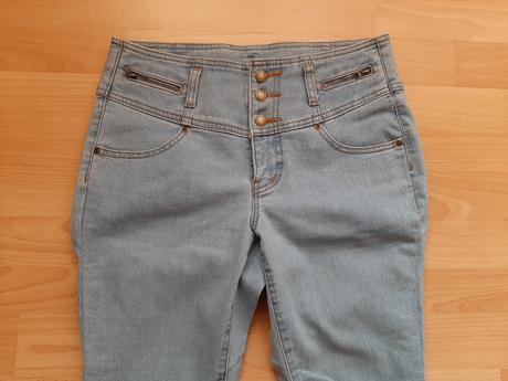 Svetlomodré rifle, bonprix,38