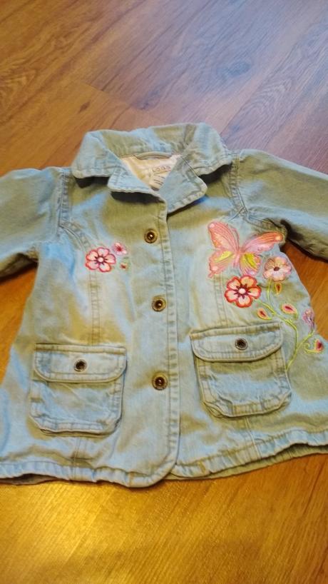 Štýlová riflovka, h&m,74