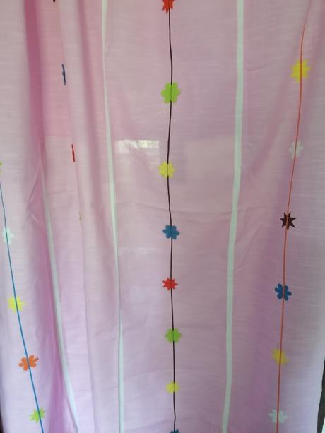 Dievčenský záves do detskej izbičky, 