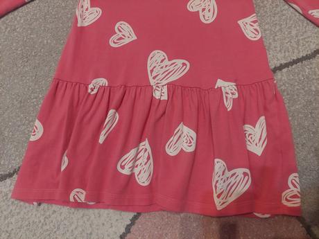 Šaty so srdiečkami 122, f&f,122