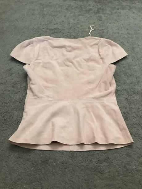 Dámsky luxusný kožený top sienna, 34 / xs