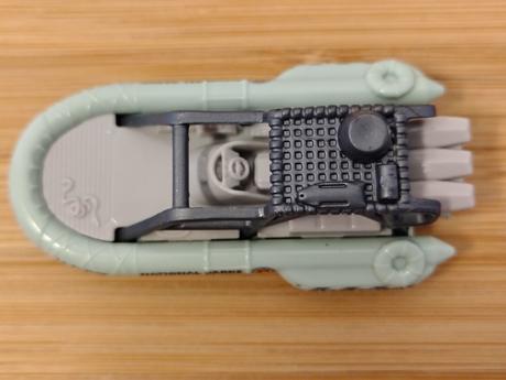 Kovový hliadkový čln matchbox, sea spy, 2020, 