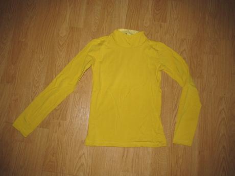 Horčicové tričko v. 146/152, 146