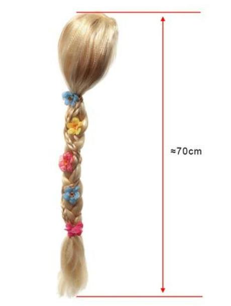 Doplnky princezna rapunzel na vlásku locika nove,
