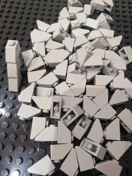 Strecha stavebnica 50ks 1x2,