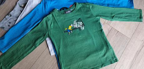 Balík chlapčenských tričiek vel.110, tommy hilfiger,110