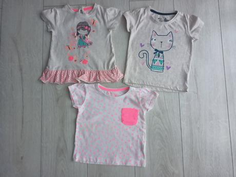 Tričká 3 ks, young dimension,92