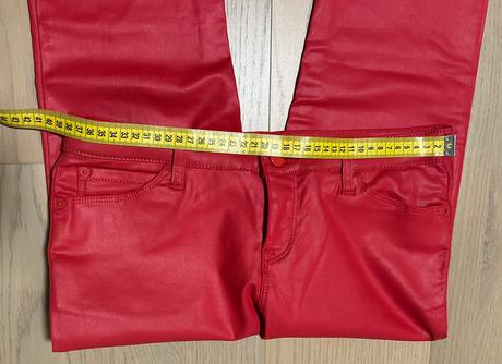 Emporio armani w28 červené nohavice, armani,28