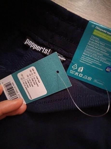 Tepláky, pepperts,164