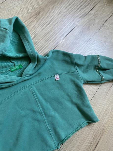 Crop mikina zn. benetton, benetton,116