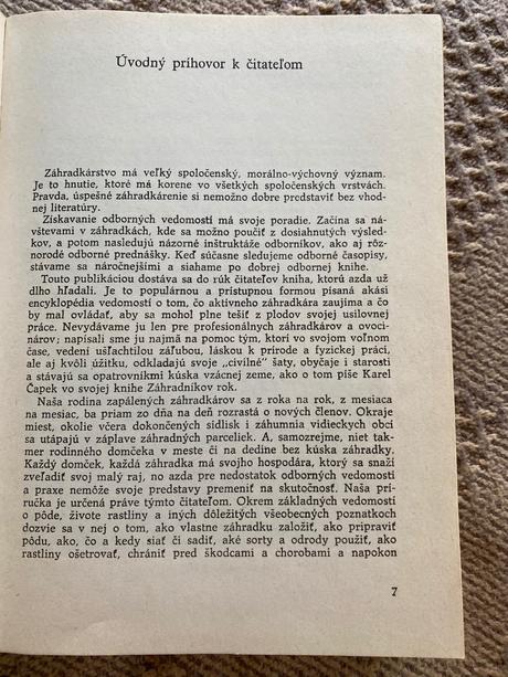 Stará kniha radíme záhradkárom čejka gustáv 1979,