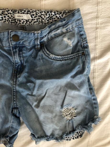 Riflové šortky, name it,xs