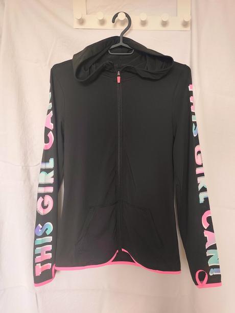 Dievčenský športový outfit 3 ks-mikina, 2xnohavice, pepco,164