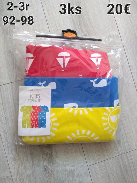 Detské veci z anglicka výpredaj ceny za 1/2, 104–116 / 122–134 / 68–80 / 86–98