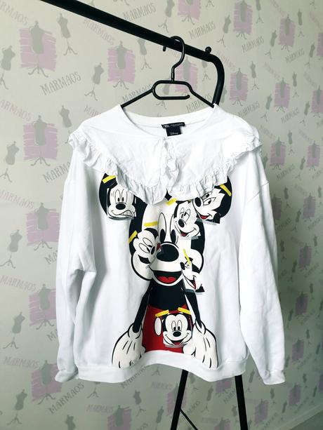Zara mikina mickey m, zara,m