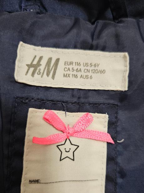 Zimná bunda h&m, h&m,116