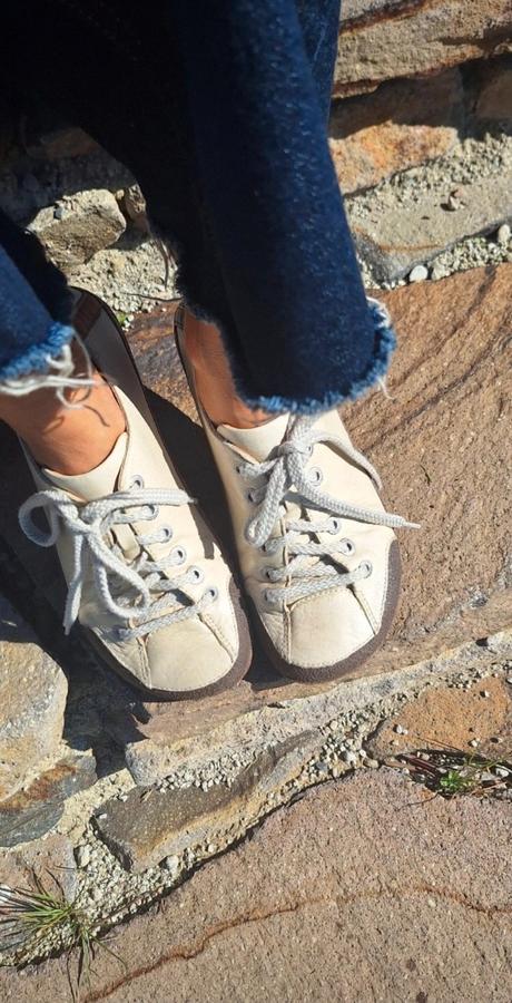 Barefoot celokozene tenisky clarks 41/42, clarks,41
