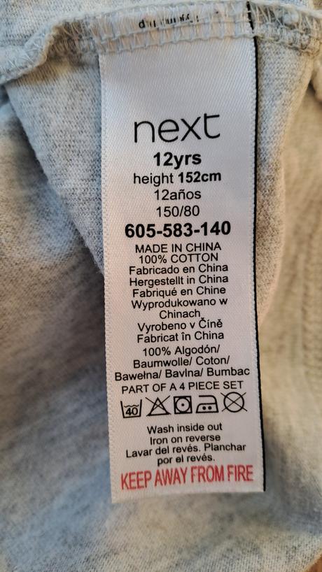 Bavlnené pyžamo next, next,152