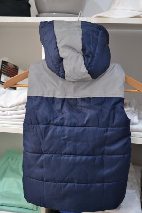 Detská zateplená vesta 116, 116