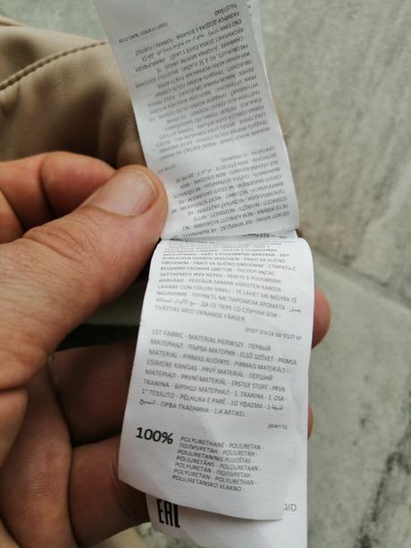 Zateplené kožené nohavice mohito, v42, elast., mohito,42