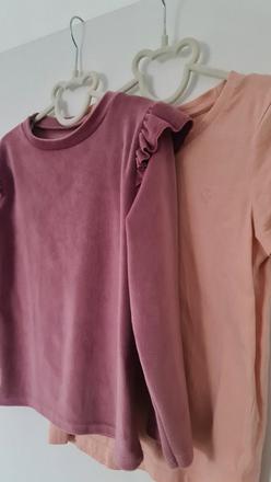 Mikina s tričkom, veľkosť 122, 122