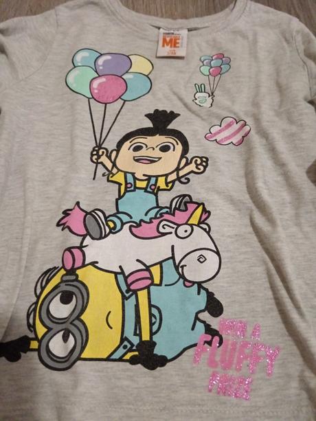 Tričká 3ks, h&m,122