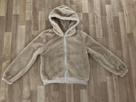 Huňatá bunda pre slecnu,v.146/152, takko,146