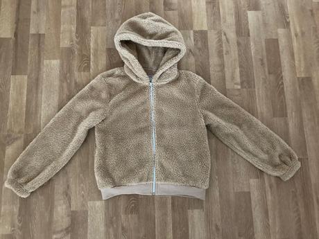 Huňatá bunda pre slecnu,v.146/152, takko,146