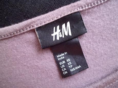 Hnedé so zlatou aplikáciou s-m-l-xl, h&m,l
