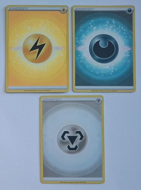 Pokémon karty "energy" (4),