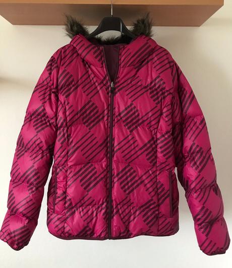 Obojstraná páperová bunda, nike,xl