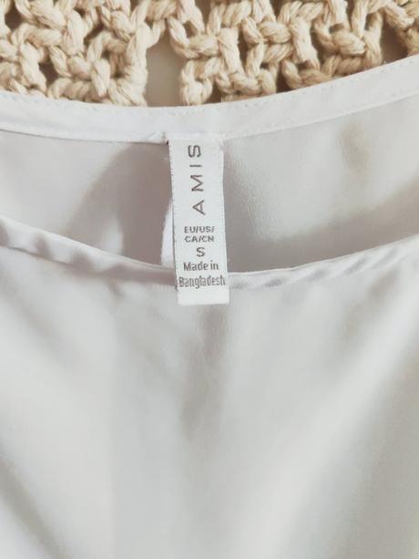 Biela blúzka amisu, amisu,s