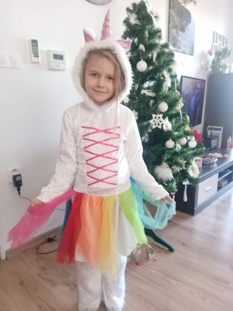 Karnevalový kostým jenorožec, 