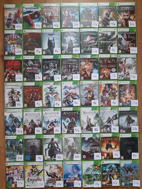 Xbox 360 hry, xbox one hry a xbox series x hry, 