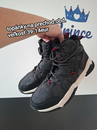 Prechodné moderné topánky, deichmann,39