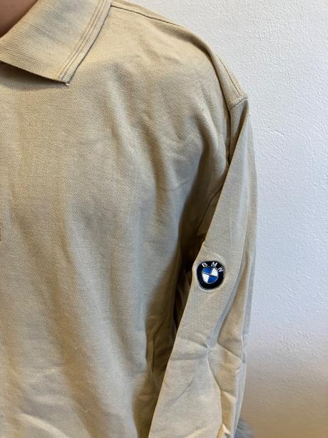 Pánska polokošeľa béžová bmw (l), l