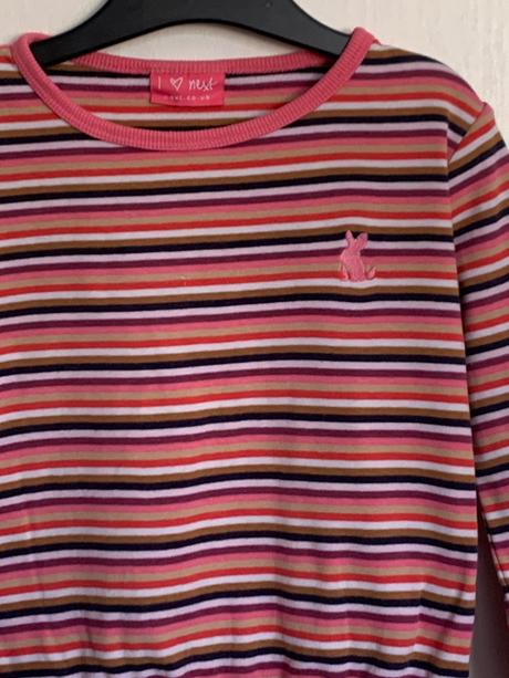 Next pruhovaná mikina, next,110