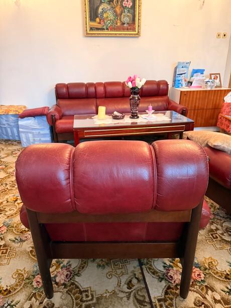 Kožená sedacia súprava, 