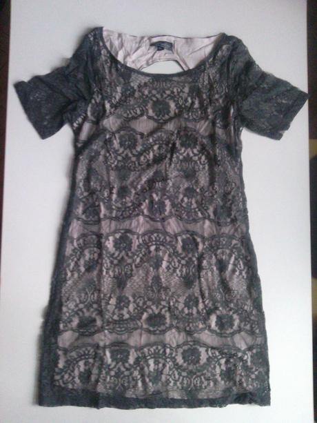 Čipkove šaty topshop, topshop,36