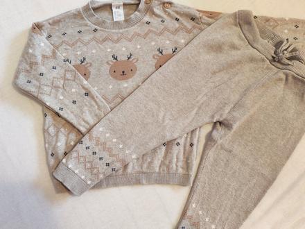 Zakarova suprava so zimnym vzorom h&m, h&m,92