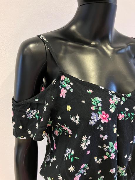 Dámsky letný overal kvetovaný (l), l