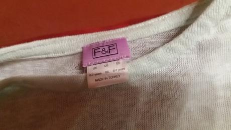 Svetrík s čipkou na tielko, f&f,122